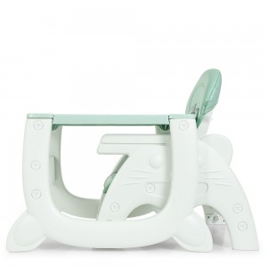 Детский стульчик-трансформер для кормления Bambi M 3612-5, зеленый