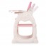 Дитячий стільчик-трансформер для годування Bambi M 3612-8, рожевий
