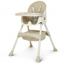 Детский стульчик для кормления Bambi M 4136-2 Beige, бежевый