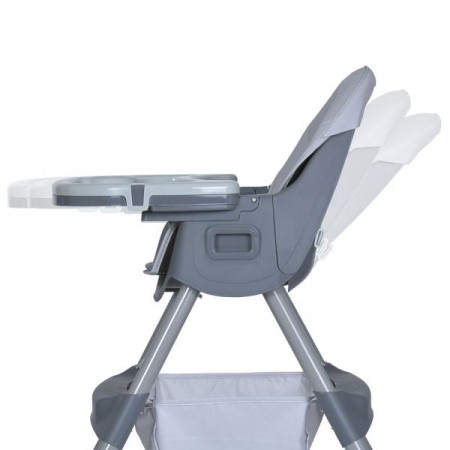Стульчик M 5722 Gray для годування, пластик, сірий Стульчик M 5722 Gray для годування, пластик, сірий