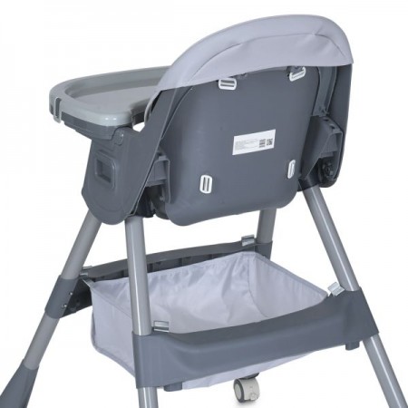 Стульчик M 5722 Gray для годування, пластик, сірий Стульчик M 5722 Gray для годування, пластик, сірий
