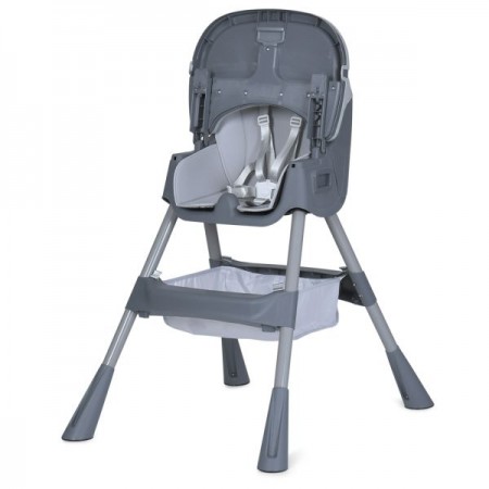 Стульчик M 5722 Gray для годування, пластик, сірий Стульчик M 5722 Gray для годування, пластик, сірий