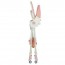 Стульчик M 6302 Pink для кормления, складной, 5-ти точ.рем., экокожа, регул.подножка, розовый
