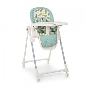 Детский стульчик для кормления El Camino ME 1037 CRYSTAL Pineapple Mint, зеленый