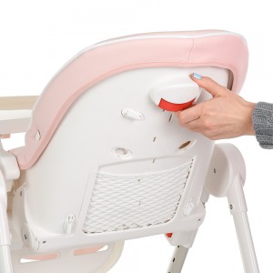 Детский стульчик для кормления El Camino ME 1037 CRYSTAL Watermelon Pink, розовый