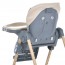Стільчик ME 1115-W CRAFT Beige для годування, 5-точ.ремені, матрац, 2 колеса, шкір., бежевий Стільчик ME 1115-W CRAFT Beige для годування, 5-точ.ремені, матрац, 2 колеса, шкір., бежевий