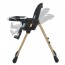 Стульчик ME 1115-W CRAFT Black для кормления, 5-точ.ремни, матрас, 2 колеса, кож., черный Стульчик ME 1115-W CRAFT Black для кормления, 5-точ.ремни, матрас, 2 колеса, кож., черный