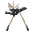 Стульчик ME 1115-W CRAFT Black для кормления, 5-точ.ремни, матрас, 2 колеса, кож., черный Стульчик ME 1115-W CRAFT Black для кормления, 5-точ.ремни, матрас, 2 колеса, кож., черный