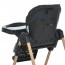 Стульчик ME 1115-W CRAFT Black для кормления, 5-точ.ремни, матрас, 2 колеса, кож., черный Стульчик ME 1115-W CRAFT Black для кормления, 5-точ.ремни, матрас, 2 колеса, кож., черный