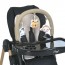 Стульчик ME 1115-W CRAFT Black для кормления, 5-точ.ремни, матрас, 2 колеса, кож., черный Стульчик ME 1115-W CRAFT Black для кормления, 5-точ.ремни, матрас, 2 колеса, кож., черный