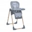 Стульчик ME 1115-W CRAFT Gray для кормления, 5-точ.ремни, матрас, 2 колеса, кож., серый Стульчик ME 1115-W CRAFT Gray для кормления, 5-точ.ремни, матрас, 2 колеса, кож., серый