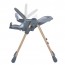 Стульчик ME 1115-W CRAFT Gray для кормления, 5-точ.ремни, матрас, 2 колеса, кож., серый Стульчик ME 1115-W CRAFT Gray для кормления, 5-точ.ремни, матрас, 2 колеса, кож., серый