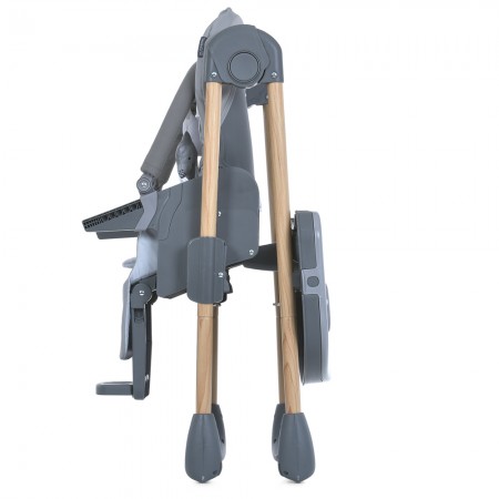 Стульчик ME 1115-W CRAFT Gray для кормления, 5-точ.ремни, матрас, 2 колеса, кож., серый Стульчик ME 1115-W CRAFT Gray для кормления, 5-точ.ремни, матрас, 2 колеса, кож., серый