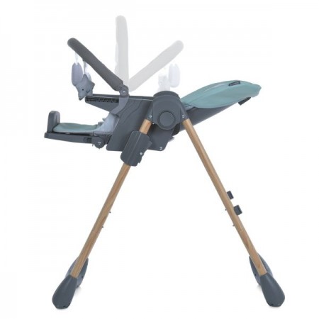 Стульчик ME 1115-W CRAFT Mint для кормления, 5-точ.ремни, матрас, 2 колеса, кож., мятный Стульчик ME 1115-W CRAFT Mint для кормления, 5-точ.ремни, матрас, 2 колеса, кож., мятный