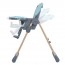 Стульчик ME 1115-W CRAFT Mint для кормления, 5-точ.ремни, матрас, 2 колеса, кож., мятный Стульчик ME 1115-W CRAFT Mint для кормления, 5-точ.ремни, матрас, 2 колеса, кож., мятный