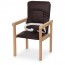 Детский деревянный стульчик-трансформер для кормления Bambi R4, кофейный