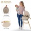 Стульчик для кормления 2 в 1 Kinderkraft Fini 2 бежевый KHFINI02BEG0000