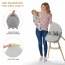 Стульчик для кормления 2 в 1 Kinderkraft Fini 2 серый KHFINI02GRY0000 Стульчик для кормления 2 в 1 Kinderkraft Fini 2 серый KHFINI02GRY0000