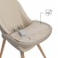 Стульчик для кормления 2 в 1 Kinderkraft Fini Up Beige KHFINIUPBEG0000 Стульчик для кормления 2 в 1 Kinderkraft Fini Up Beige KHFINIUPBEG0000