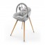Стульчик для кормления 2 в 1 Kinderkraft Fini Up Grey KHFINIUPGRY0000