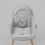 Стульчик для кормления 2 в 1 Kinderkraft Fini Up Grey KHFINIUPGRY0000