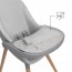 Стульчик для кормления 2 в 1 Kinderkraft Fini Up Grey KHFINIUPGRY0000