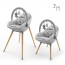 Стульчик для кормления 2 в 1 Kinderkraft Fini Up Grey KHFINIUPGRY0000