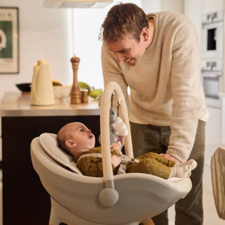 Стульчик для кормления 2 в 1 Kinderkraft Fini Up Grey KHFINIUPGRY0000