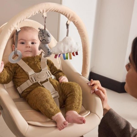 Стульчик для кормления 2 в 1 Kinderkraft Fini Up Grey KHFINIUPGRY0000