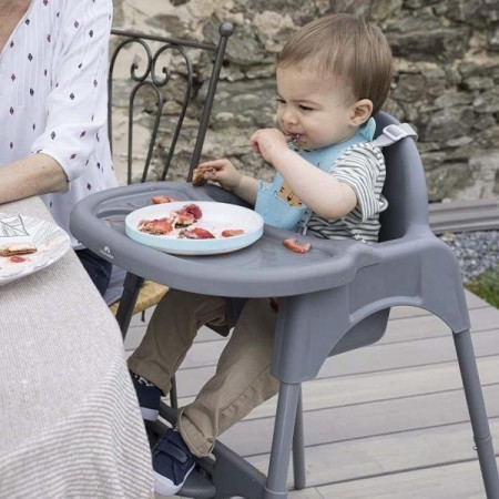 Стільчик для годування Bebe Confort Meely темно-сірий