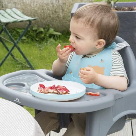 Стільчик для годування Bebe Confort Meely темно-сірий