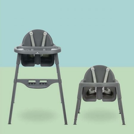 Стільчик для годування Bebe Confort Meely темно-сірий
