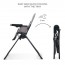 Стільчик для годування Kinderkraft Binci Grey KHBINC00GRY0000 Стільчик для годування Kinderkraft Binci Grey KHBINC00GRY0000