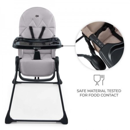 Стільчик для годування Kinderkraft Binci Grey KHBINC00GRY0000 Стільчик для годування Kinderkraft Binci Grey KHBINC00GRY0000