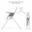 Стільчик для годування Kinderkraft Binci Light Grey KHBINC00LGR0000 Стільчик для годування Kinderkraft Binci Light Grey KHBINC00LGR0000