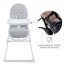 Стільчик для годування Kinderkraft Binci Light Grey KHBINC00LGR0000 Стільчик для годування Kinderkraft Binci Light Grey KHBINC00LGR0000