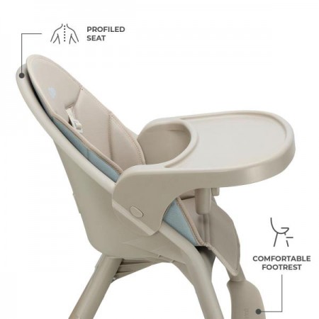 Стільчик для годування Kinderkraft Dinnly Beige KHDINN00BEG0000 Стільчик для годування Kinderkraft Dinnly Beige KHDINN00BEG0000