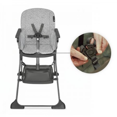Стульчик для кормления Kinderkraft Foldee серый KHFOLD00GRY000N Стульчик для кормления Kinderkraft Foldee серый KHFOLD00GRY000N