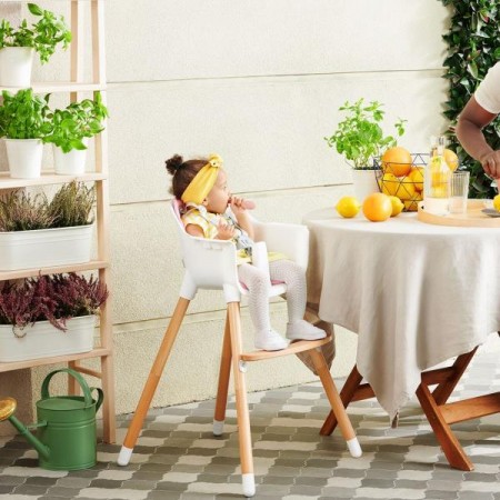 Стільчик для годування Kinderkraft Sienna рожевий KKKSIENPNK0000