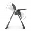 Стульчик для кормления Kinderkraft Tulo Grey KHTULO00GRY0000 Стульчик для кормления Kinderkraft Tulo Grey KHTULO00GRY0000
