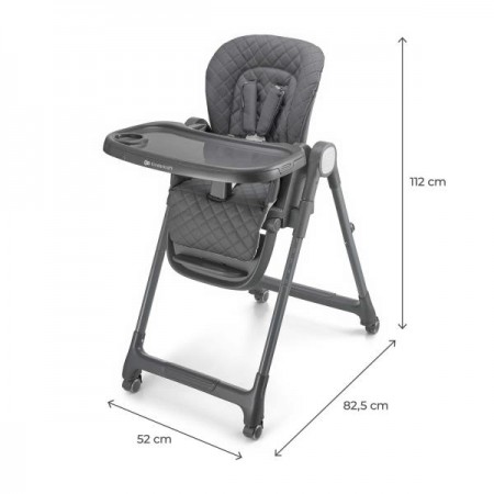 Стульчик для кормления Kinderkraft Tulo Grey KHTULO00GRY0000 Стульчик для кормления Kinderkraft Tulo Grey KHTULO00GRY0000
