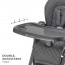 Стульчик для кормления Kinderkraft Tulo Grey KHTULO00GRY0000 Стульчик для кормления Kinderkraft Tulo Grey KHTULO00GRY0000