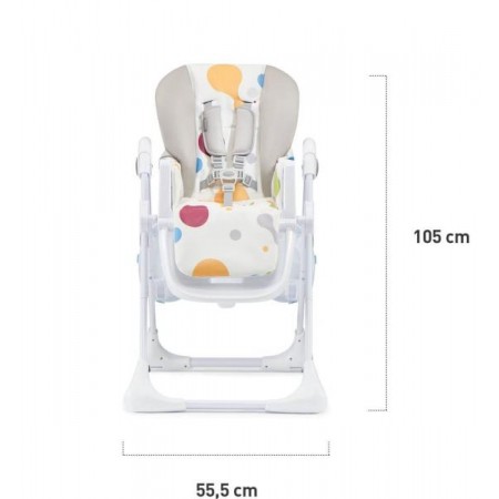 Стільчик для годування Kinderkraft Yummy сірий KKKYUMMGRY0000 Стільчик для годування Kinderkraft Yummy сірий KKKYUMMGRY0000