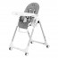 Стульчик для кормления Peg-Perego Prima Pappa Follow Me Wonder пятноустойчивый серый IH01000000WD53