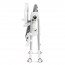 Стільчик для годування Peg-Perego Prima Pappa Follow Me Wonder плямостійкий сірий IH01000000WD53 Стільчик для годування Peg-Perego Prima Pappa Follow Me Wonder плямостійкий сірий IH01000000WD53