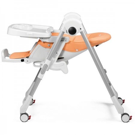 Стульчик для кормления Peg-Perego Prima Pappa Follow Me персиковый IH01000000BL68 Стульчик для кормления Peg-Perego Prima Pappa Follow Me персиковый IH01000000BL68