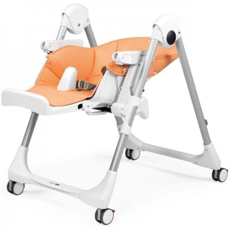 Стульчик для кормления Peg-Perego Prima Pappa Follow Me персиковый IH01000000BL68 Стульчик для кормления Peg-Perego Prima Pappa Follow Me персиковый IH01000000BL68