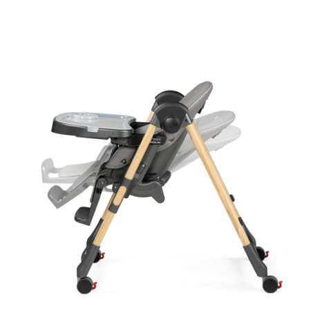 Стільчик для годування Peg-Perego Prima Pappa Follow Me преміум сірий IH01000002BL73 Стільчик для годування Peg-Perego Prima Pappa Follow Me преміум сірий IH01000002BL73
