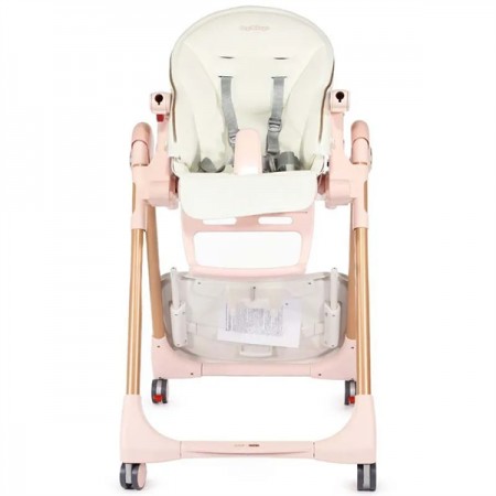 Стульчик для кормления Peg-Perego Prima Pappa Follow Me розовое золото IH01000000BL00