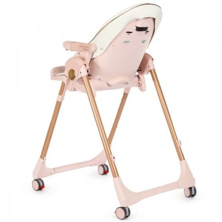Стульчик для кормления Peg-Perego Prima Pappa Follow Me розовое золото IH01000000BL00